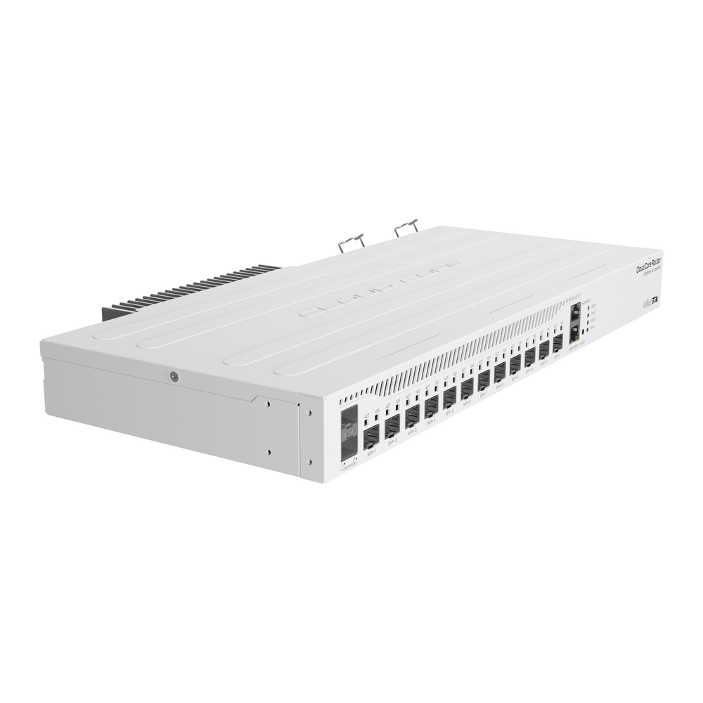 (CCR2004-1G-12S+2XS) Cloud Core Router 12 ports 10G SFP+, 2 25G SFP28, Redundant Source