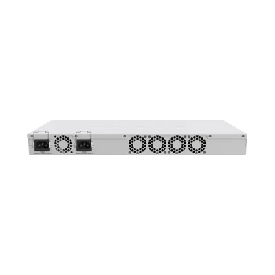 Cloud Router Switch 48 puertos PoE 802.3af/at Gigabit, 4 puertos SFP+ 10G, 2 puertos QSFP+ 40G, Montaje en Rack
