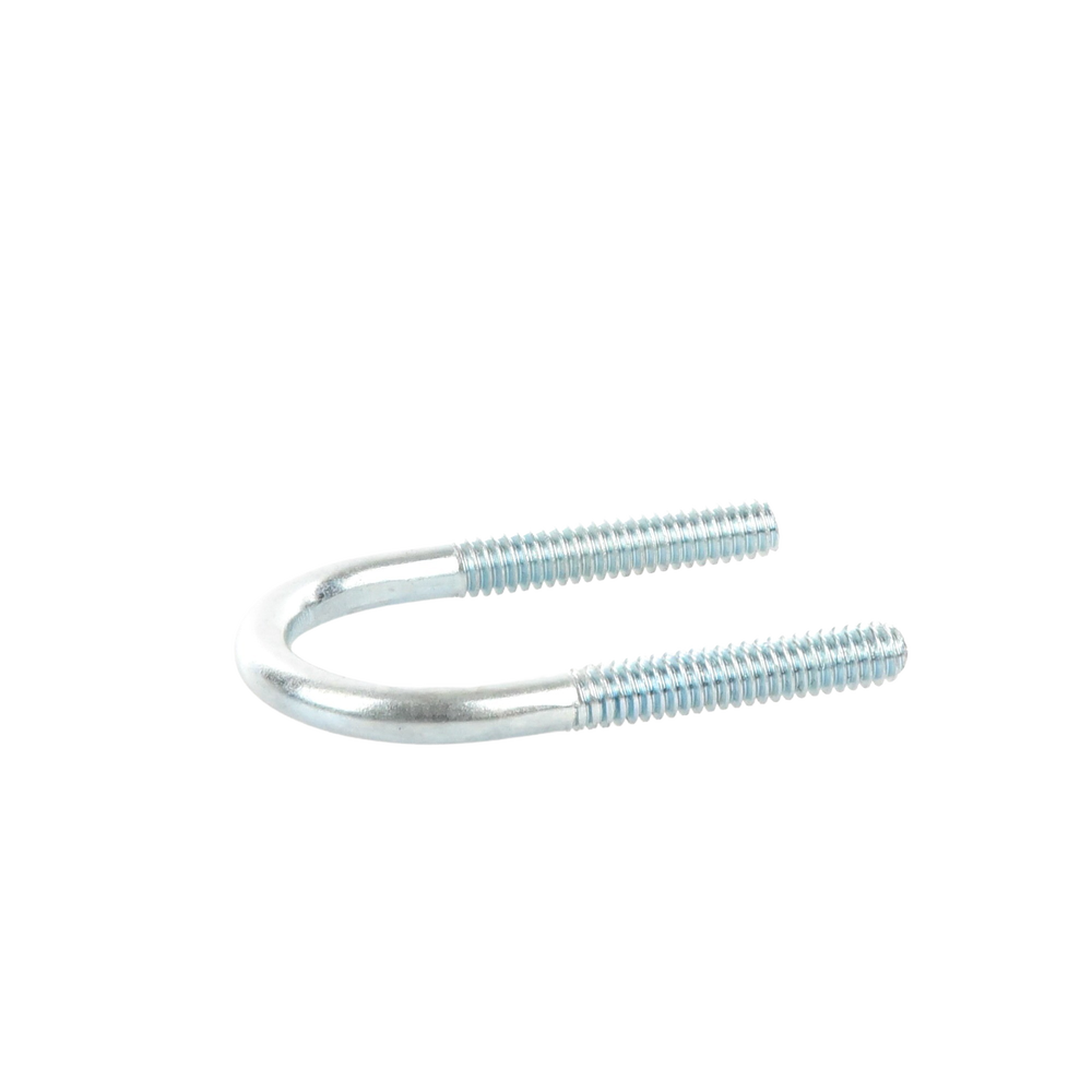 1/2" U-clamp, Electro Zinc finish, does not include nuts and washers