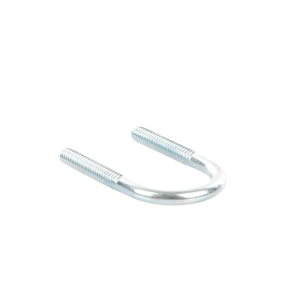 1/2" U-clamp, Electro Zinc finish, does not include nuts and washers