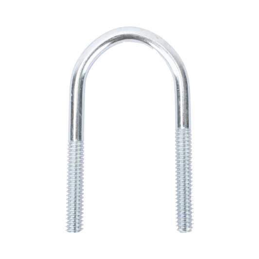  Abrazadera tipo U de 1 1/2", con acabado Electro Zinc, no incluye tuercas y arandelas  