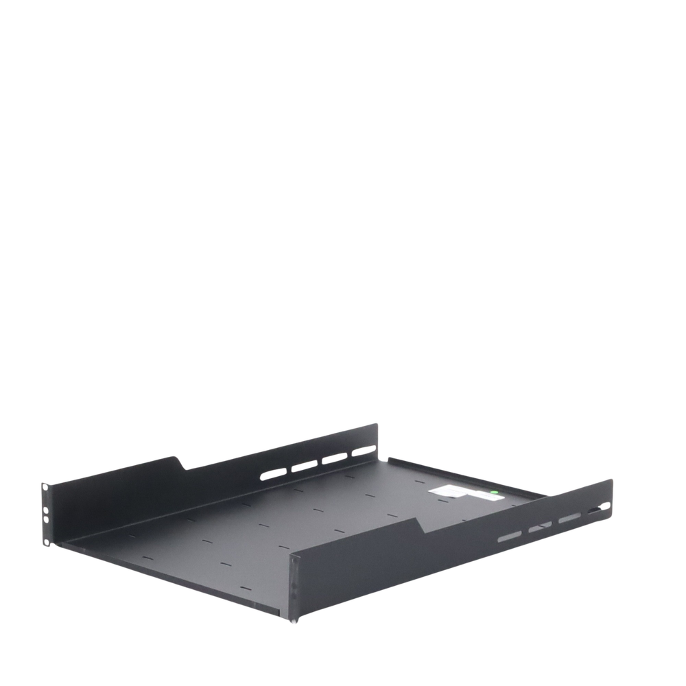 Adjustable Rack Tray for 19" 4-Post 2-Unit Racks. Depth 633 to 816 mm.
