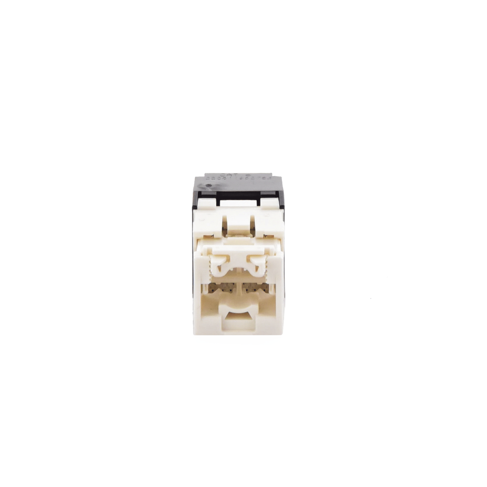 Conector Jack RJ45 Estilo TG, Mini-Com, Categoría 6, de 8 posiciones y 8 cables, Color Negro