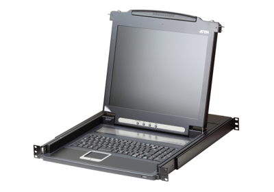 Consola LCD VGA PS/2 de 19 pulgadas con cable (US99KB/USKB/SPKB)/con (EE. UU./UE) ATEN.