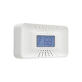 Alarma de Monóxido de Carbono (CO) / Batería de Litio de 10 años / con Pantalla LED Digital de Temperatura