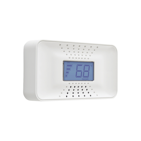 Alarma de Monóxido de Carbono (CO) / Batería de Litio de 10 años / con Pantalla LED Digital de Temperatura