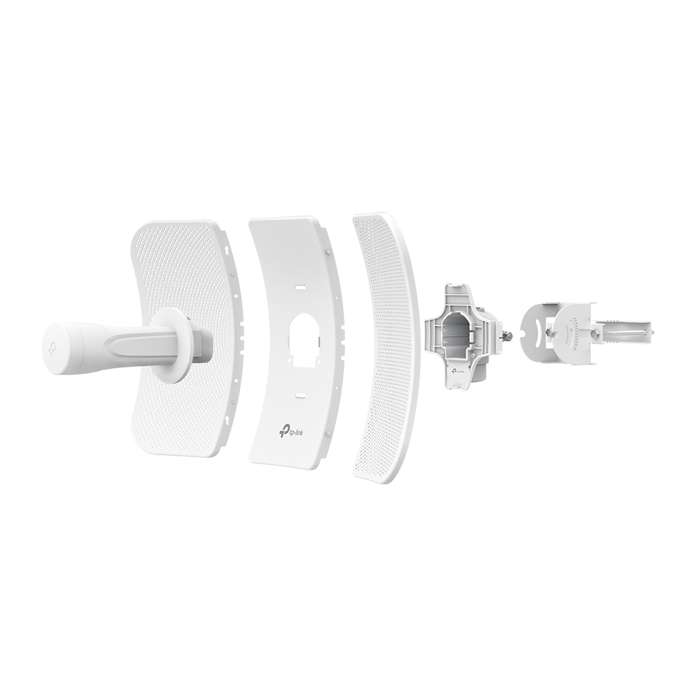 CPE de Exterior de 5 GHz a 300Mbps, Antena direccional de 23dBi, potencia de 29 dBm, PoE pasivo