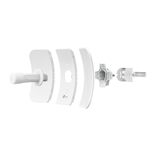 CPE de Exterior de 5 GHz a 300Mbps, Antena direccional de 23dBi, potencia de 29 dBm, PoE pasivo