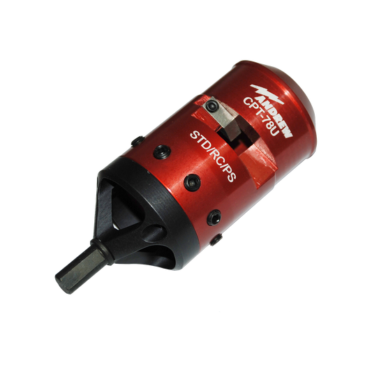 Herramienta automatizada para preparar cable Heliax LDF5-50A, AVA5-50 y AL5-50