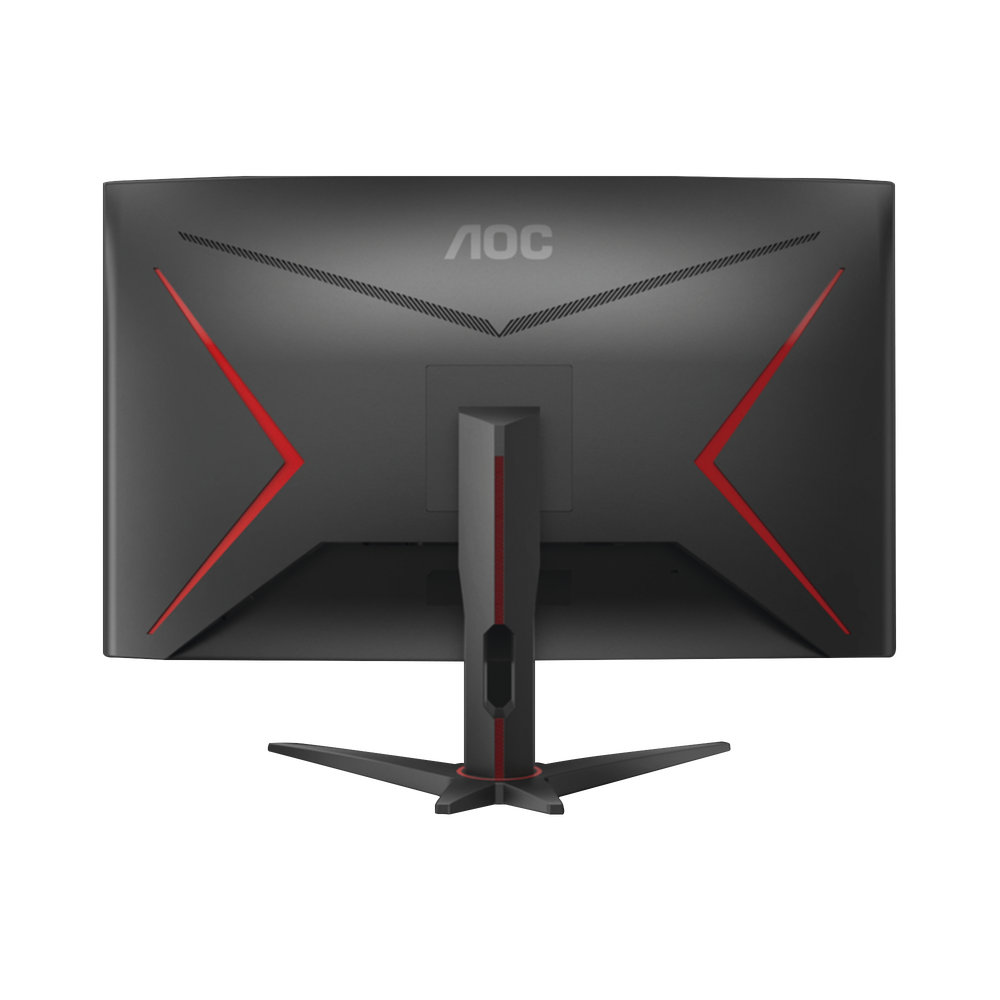 Monitor Curvo 32" GAMING W-LED VA, Resolución 2560 x 1440p 165Hz, con Entradas de Video HDMI / DISPLAYPORT .  Bisel Ultra Delgado. Soporta VESA