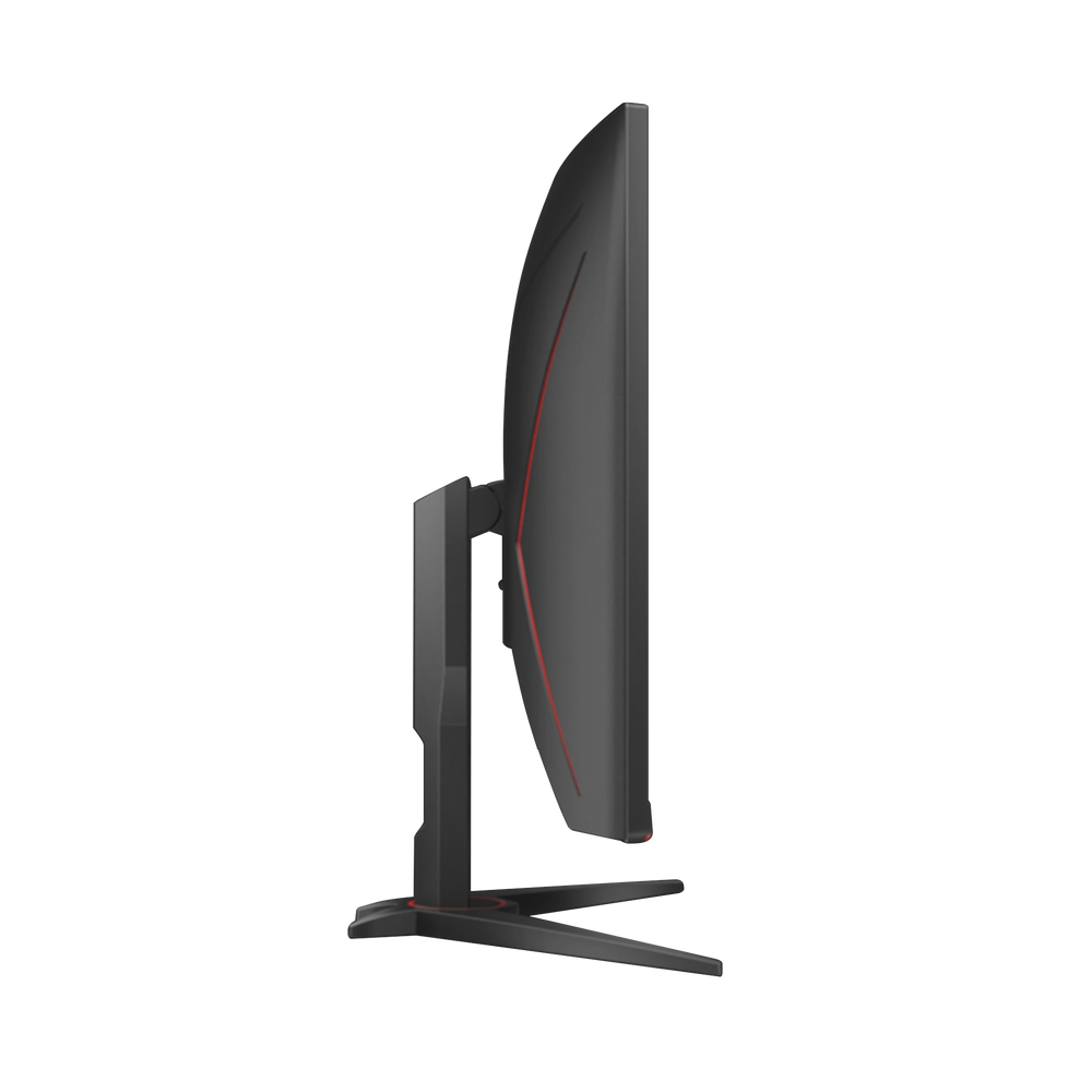 Monitor Curvo 32" GAMING W-LED VA, Resolución 2560 x 1440p 165Hz, con Entradas de Video HDMI / DISPLAYPORT .  Bisel Ultra Delgado. Soporta VESA