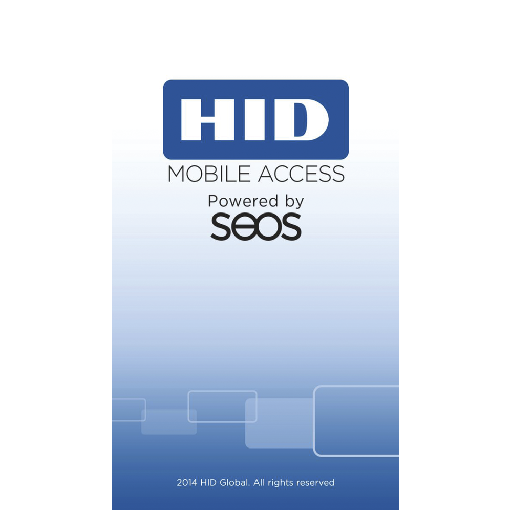 Mobile ID Virtual Card / For use with Smartphone / SEOS HID Technology