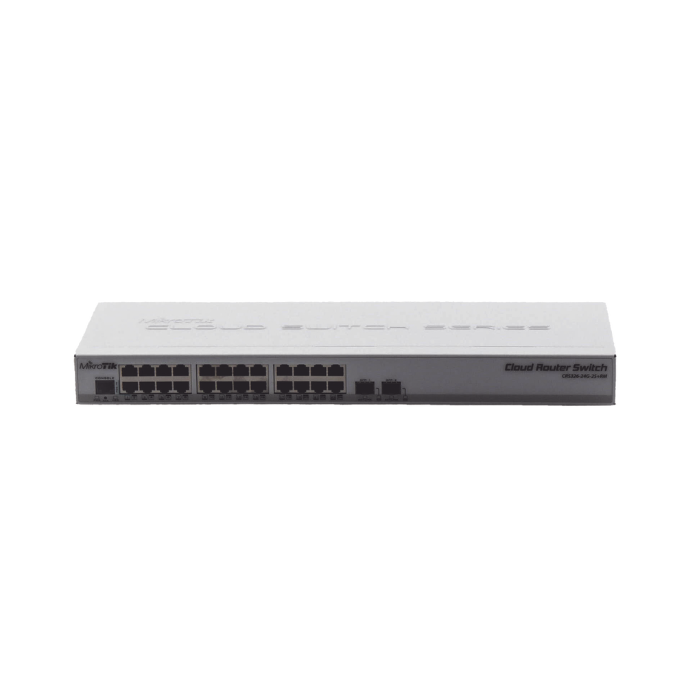 Switch Sistema Operativo Dual 24 Puertos Gigabit Ethernet y 2 Puertos SFP+