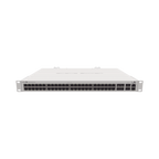 (CRS354-48G-4S+2Q+RM) Cloud Router Switch 48 puertos Gigabit Ethernet, 4 puertos SFP+ 10G, 2 puertos QSFP+ 40G, Montaje en Rack
