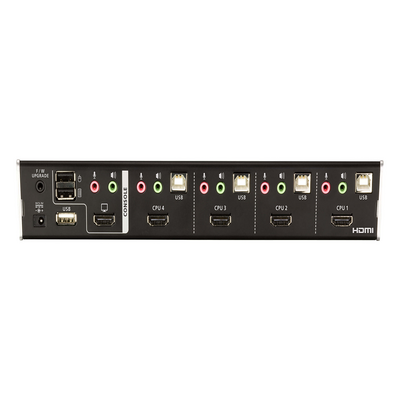 Switch KVMP HDMI/Audio USB de 4 puertos (Incluye cable)