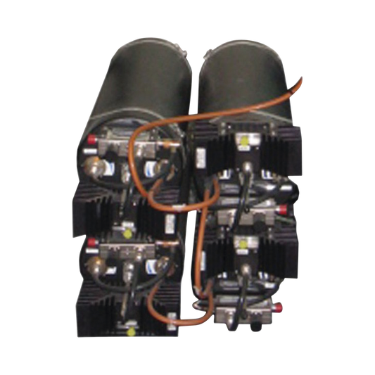Combinador de Ferrita, 4 Canales, 132-174 MHz, 8.5", No Rack, 125 Watt, N Hembras.