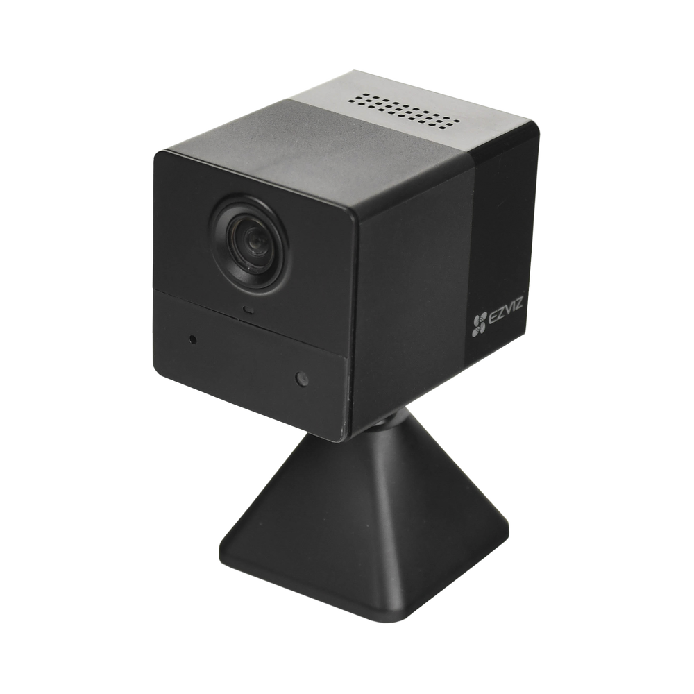 Mini Wireless IP Camera with Rechargeable Battery (Zero Cables) / 2 Megapixel 1080p / Indoor Use / Cloud Recording / Magnetic Base for Attaching to Metal Surfaces