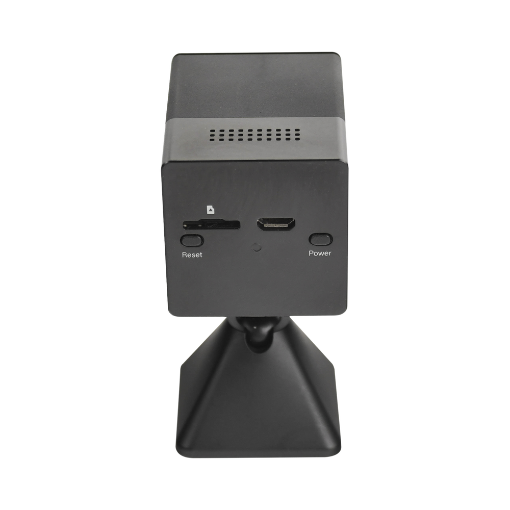 Mini Wireless IP Camera with Rechargeable Battery (Zero Cables) / 2 Megapixel 1080p / Indoor Use / Cloud Recording / Magnetic Base for Attaching to Metal Surfaces