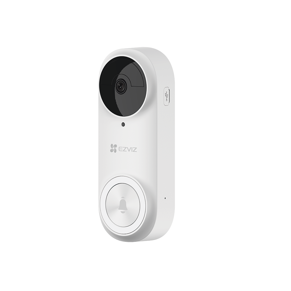 Timbre Wi-Fi (Doorbell) de Batería Recargable  / Libre de Cables / Llamada a la App / Incluye Timbre Para Interior Con Timbres Seleccionables / Ranura para Memoria / Uso Interior