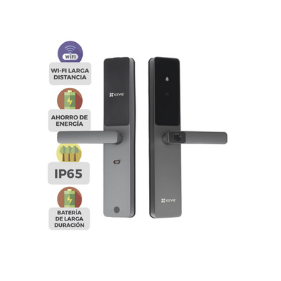 Cerradura Inteligente / Wi-Fi / Bluetooth / Códigos Temporales Para Visitantes / Lectura de Huella / Lectura de Tag / Co
