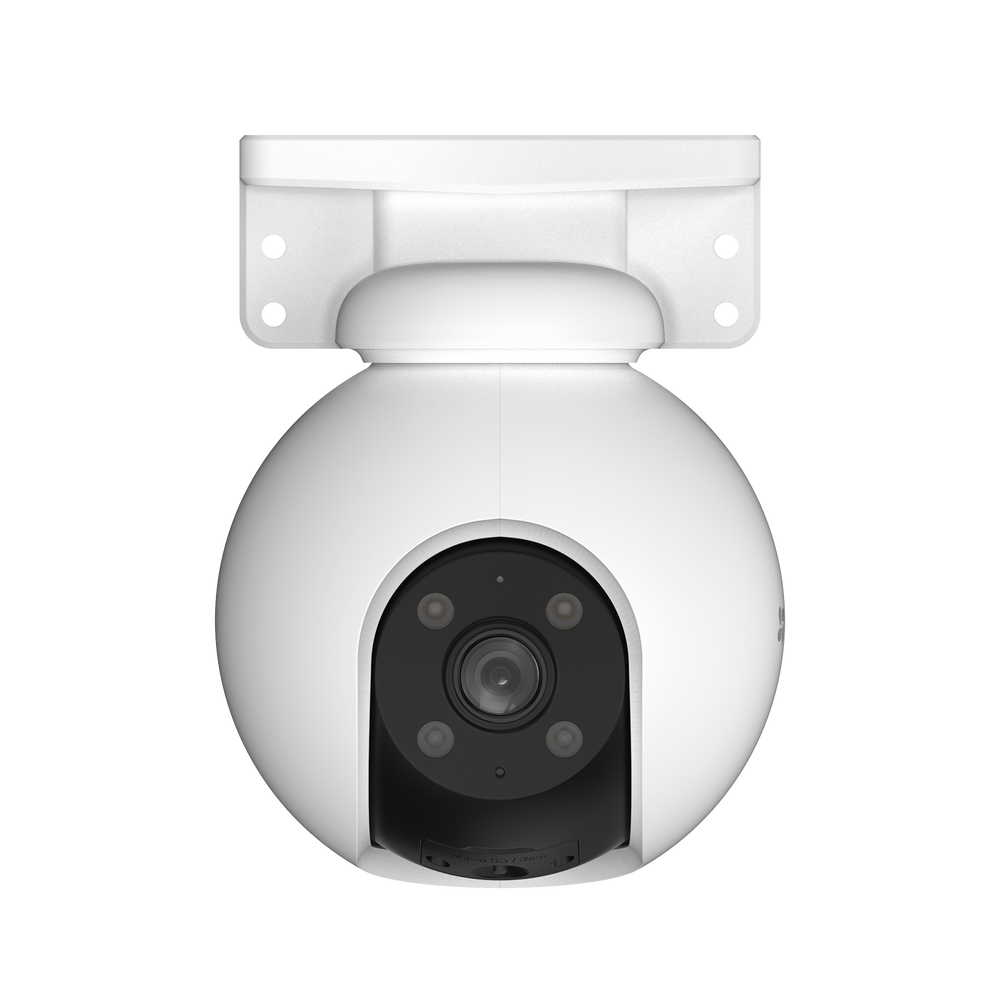 PT WiFi / (3K) 5MP / Cobertura Panoramica 360° / Detección humana / Detección de Vehiculo / Auto Seguimiento / Sirena / Luz Estroboscópica / Colores en Oscuridad / Micro SD / Presets / Exterior