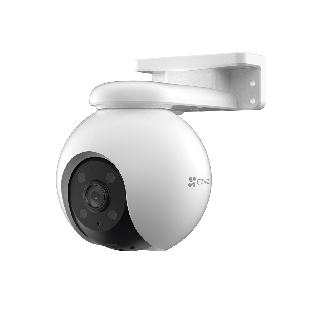 PT WiFi / (3K) 5MP / Cobertura Panoramica 360° / Detección humana / Detección de Vehiculo / Auto Seguimiento / Sirena / Luz Estroboscópica / Colores en Oscuridad / Micro SD / Presets / Exterior