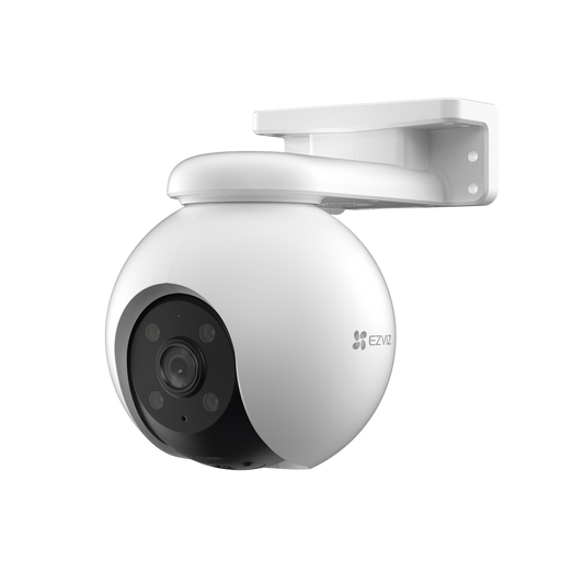 PT WiFi / (3K) 5MP / Cobertura Panoramica 360° / Detección humana / Detección de Vehiculo / Auto Seguimiento / Sirena / Luz Estroboscópica / Colores en Oscuridad / Micro SD / Presets / Exterior