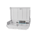 (CSS610-1Gi-7R-2S+OUT) netPower Lite 7R Switch Smart 7 puertos PoE Inverso Gigabit, 2 SFP+ 10G, para exterior 