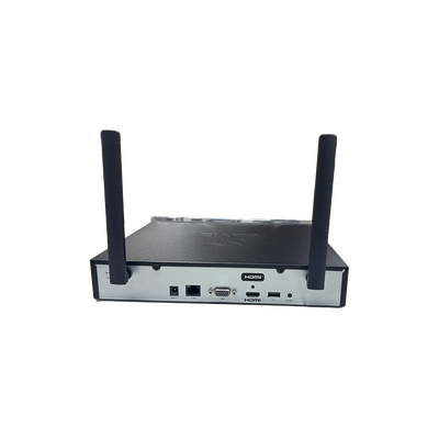 NVR Inalámbrico 8 canales / Admite Cámaras hasta 5 Megapixel (3K) / Salidas HDMI y VGA / Tecnología H.265 / Almacenamien