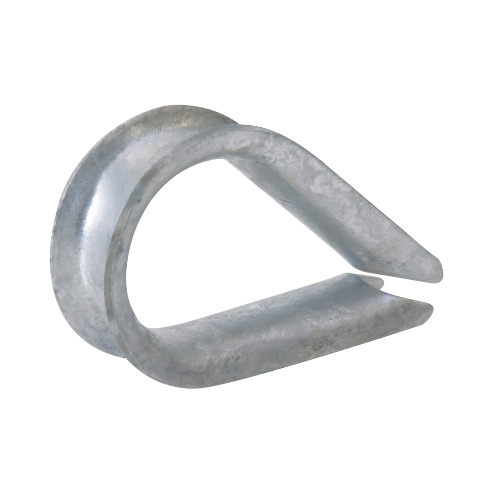 Guardacabos/cuello 3/4" acero electro galvanizado