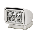 Faro reflector buscador LED, con control remoto inalámbrico, color blanco, gira en horizontal 350 grados  e inclinación vertical de 90 grados 12-24 Vcd