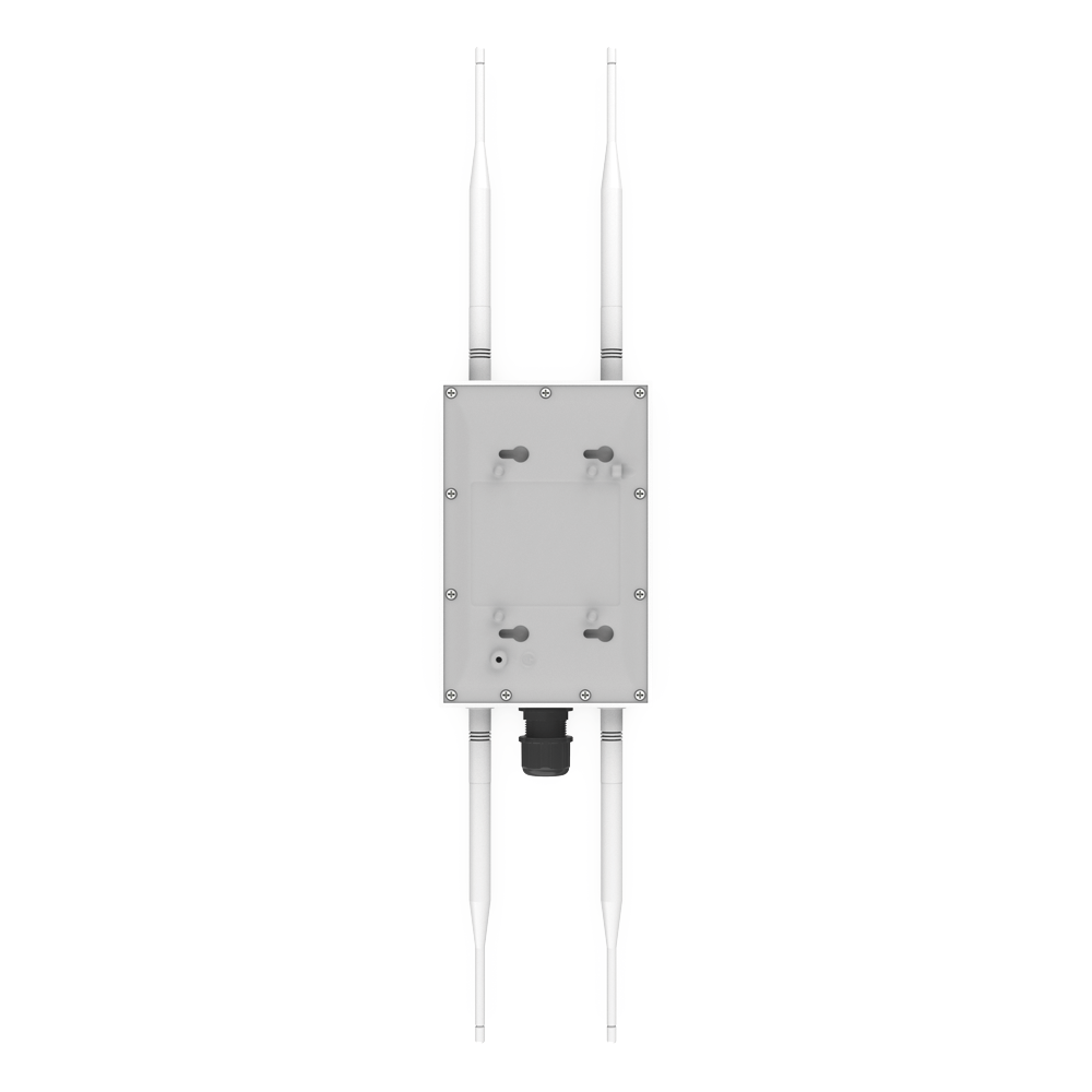Punto de Acceso Súper WiFi6 , MU-MIMO, Doble Banda, 256 dispositivos, para exteriores