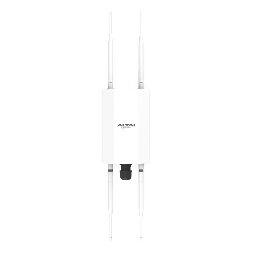 Punto de Acceso Súper WiFi6 , MU-MIMO, Doble Banda, 256 dispositivos, para exteriores