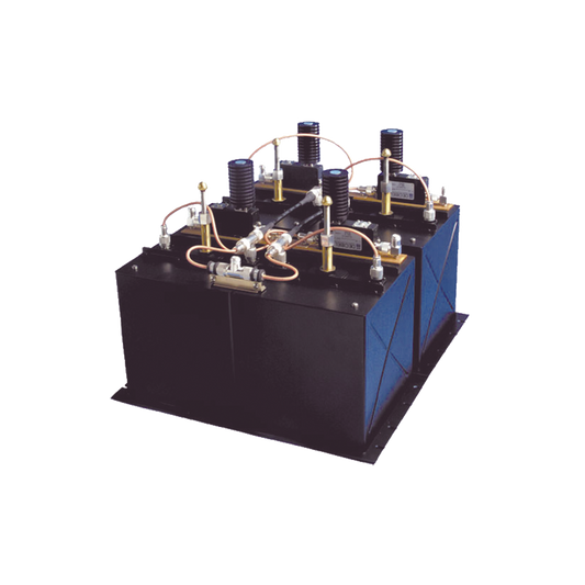 Combinador dB SPECTRA, en Panel /Rack 19", 450-470 MHz, 6 Canales, 100 kHz de Sep. N Hembras.