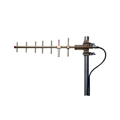 Antena Yagi, 890 - 960 MHz, 60º ancho horizontal, inclinación eléctrica fija, diámetro de la tubería del montaje: max. 3