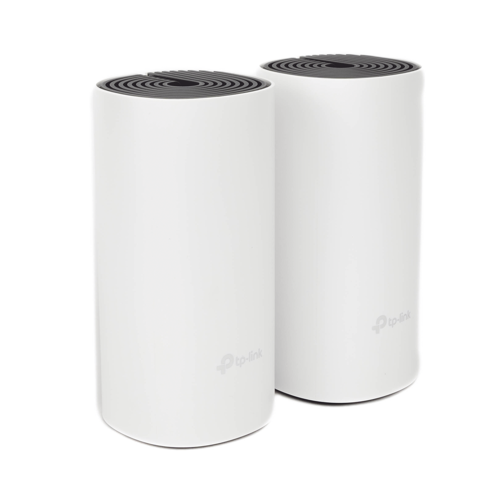 Wireless mesh router for home, dual-band AC 1200, dual-port 10/100 Mbps, includes 2 devices, compatible with Amazon Alexa.