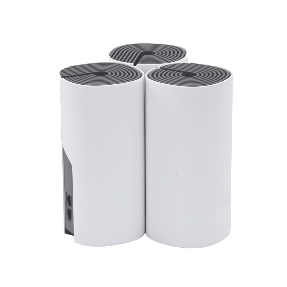 Wireless mesh router for home, dual-band AC 1200, dual-port 10/100 Mbps, includes 3 devices, compatible with Amazon Alexa.