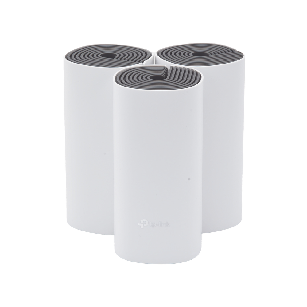 Router inalámbrico mesh para hogar, doble banda AC 1200, doble puerto 10/100 Mbps, incluye 3 equipos, compatible con amazon alexa.