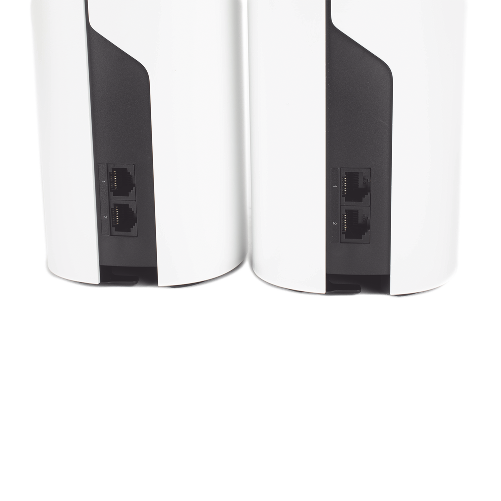 Wireless mesh router for home, dual-band AC, dual Gigabit ports, 2 internal antennas with security.