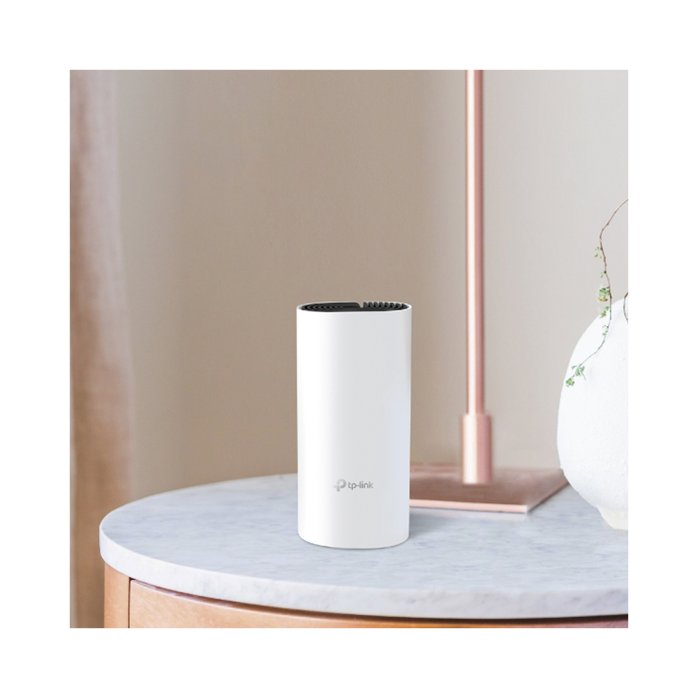 Wireless mesh router for home, dual-band AC, dual Gigabit ports, 2 internal antennas with security.