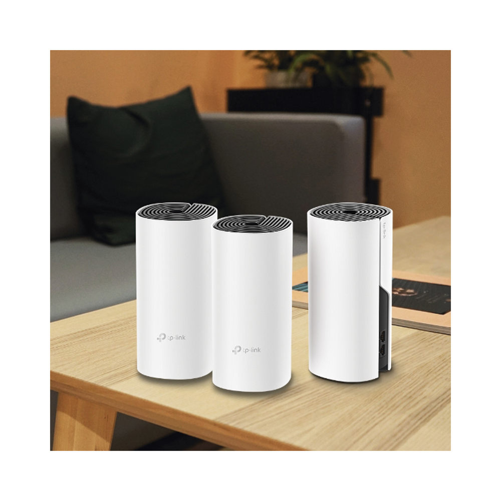 Wireless mesh router for home, dual-band AC, dual Gigabit ports, 2 internal antennas with security.