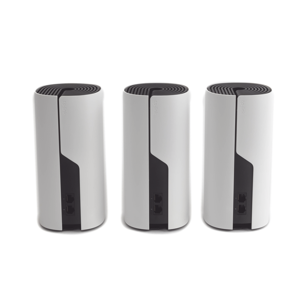 Wireless mesh router for home, dual-band AC, dual Gigabit ports, 2 internal antennas with security.