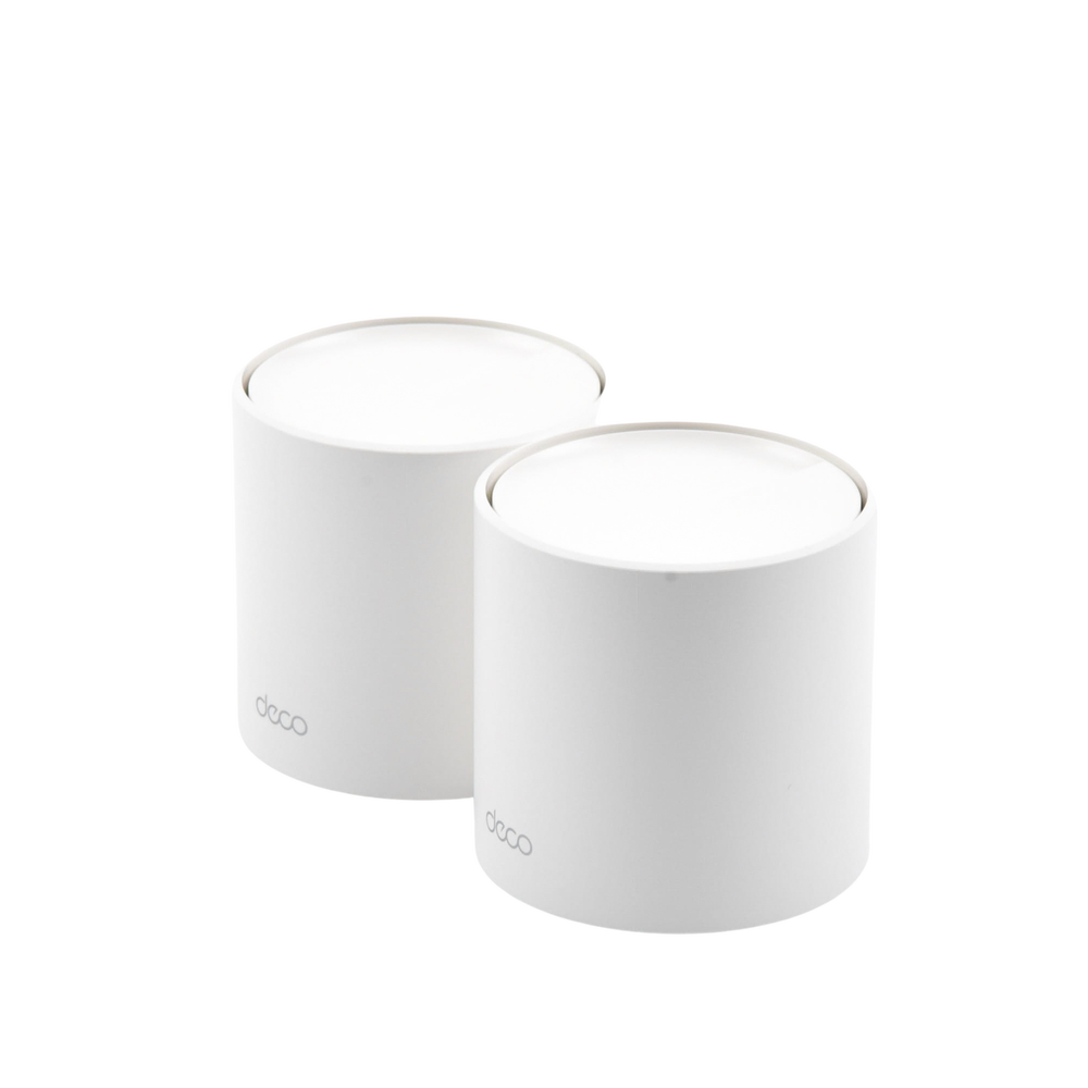 Deco X20 Mesh Home Wireless System Kit, Dual-Band Wi-Fi 6 (AX), Dual Gigabit Ports, 2 Internal Antennas, and Works with Amazon Alexa