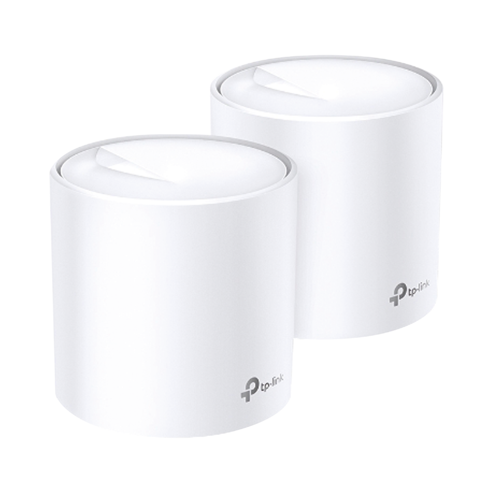 KIT de sistema inalámbrico Deco X20 mesh para hogar, doble banda Wi-Fi 6 (AX), doble puerto Gigabit, 2 antenas internas y compatible con amazon alexa 