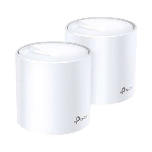 KIT de sistema inalámbrico Deco X20 mesh para hogar, doble banda Wi-Fi 6 (AX), doble puerto Gigabit, 2 antenas internas y compatible con amazon alexa 