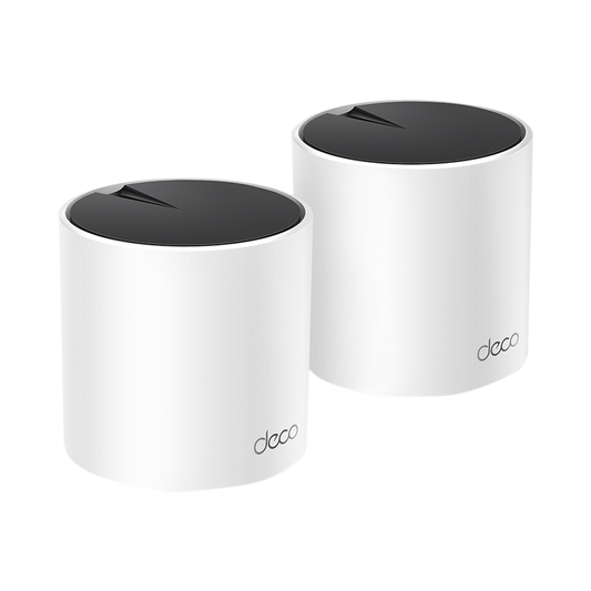 KIT de sistema inalámbrico Deco X60 mesh para hogar, doble banda Wi-Fi 6 (AX), doble puerto Gigabit, 4 antenas internas y compatible con amazon alexa 