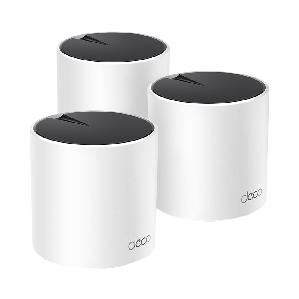 KIT de sistema inalámbrico Deco X60 mesh para hogar, doble banda Wi-Fi 6 (AX), doble puerto Gigabit, 4 antenas internas y compatible con amazon alexa 