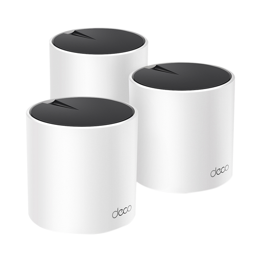 KIT de sistema inalámbrico Deco X60 mesh para hogar, doble banda Wi-Fi 6 (AX), doble puerto Gigabit, 4 antenas internas y compatible con amazon alexa 
