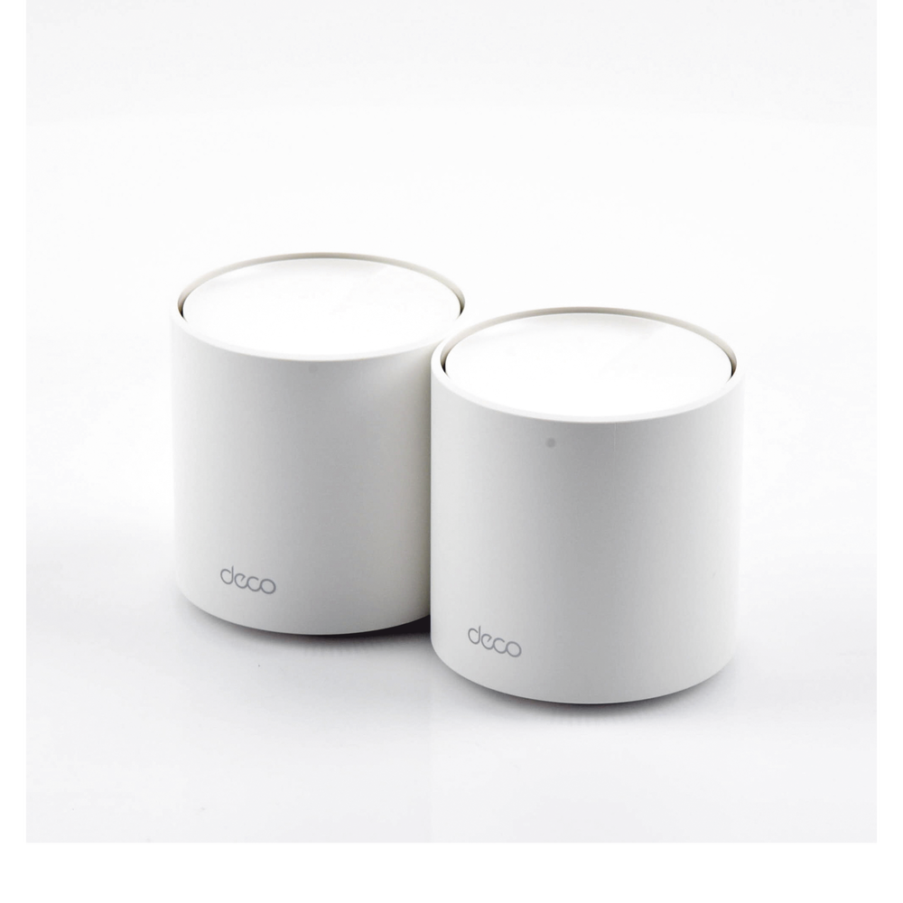 Deco X60 Mesh Home Wireless System Kit, Dual-Band Wi-Fi 6 (AX), Dual Gigabit Ports, 4 Internal Antennas, and Works with Amazon Alexa
