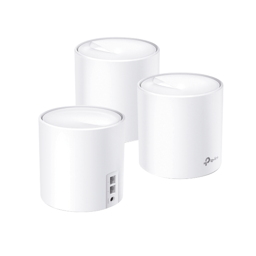 Deco X60 Mesh Home Wireless System Kit, Dual-Band Wi-Fi 6 (AX), Dual Gigabit Ports, 4 Internal Antennas, and Works with Amazon Alexa